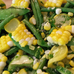 Summer Bean Succotash Salad